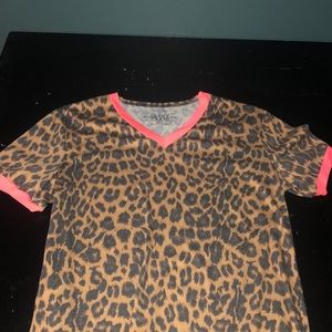 Crazy train cheetah t shirt